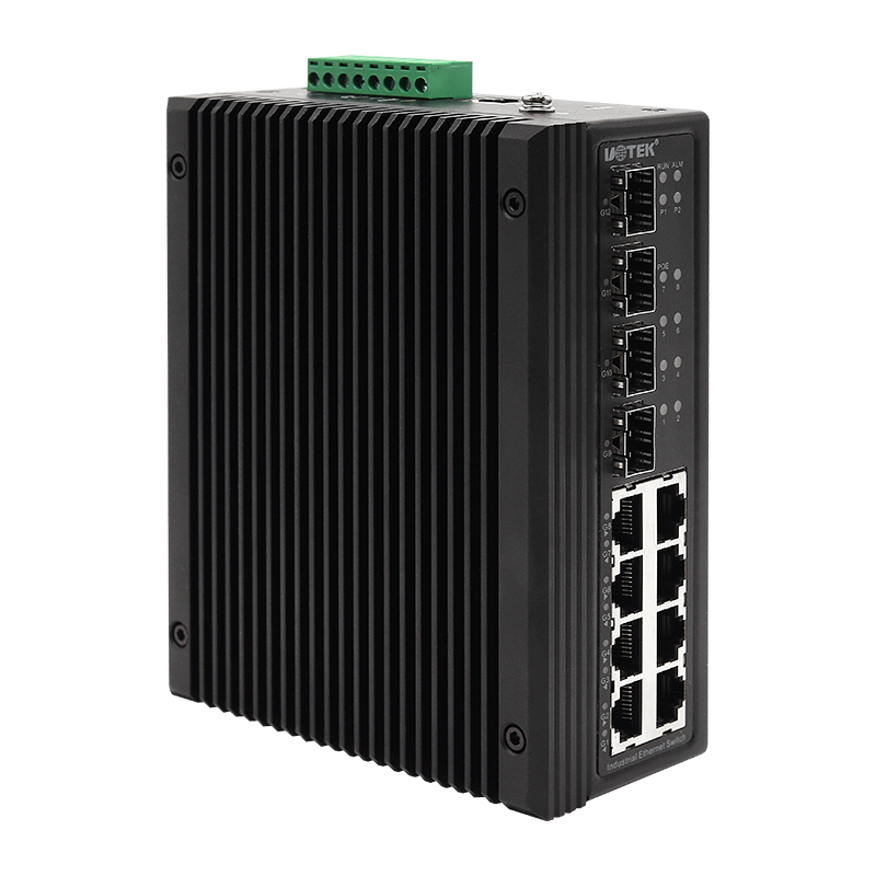 12口全千兆網管型POE以太網交換機