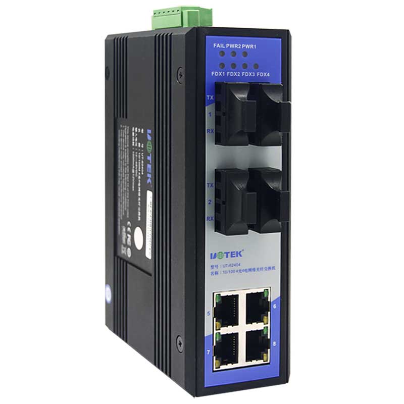 8口百兆非網管以太網交換機