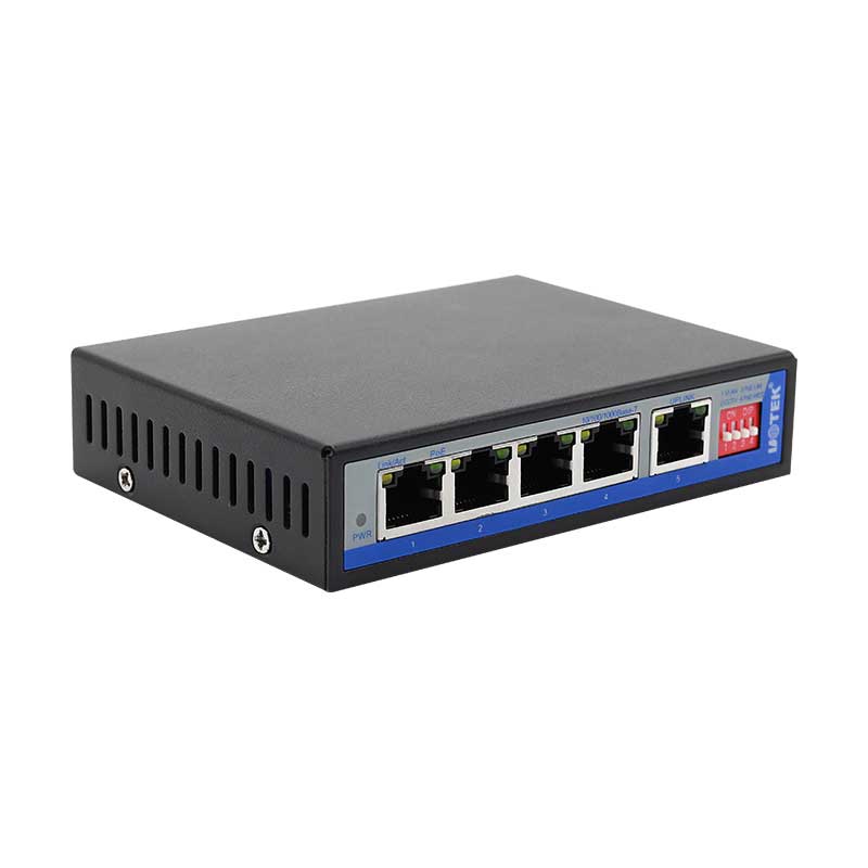 5口全千兆POE交換機