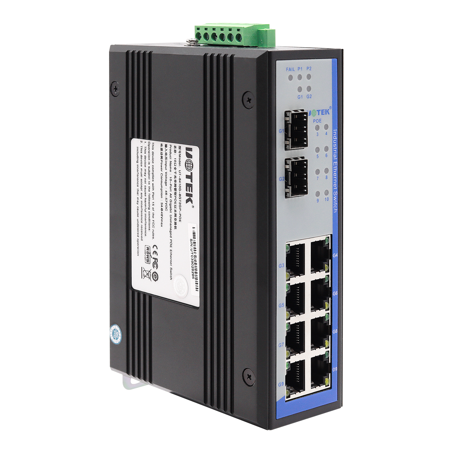 10口全千兆非網(wǎng)管型POE以太網(wǎng)交換機(jī)