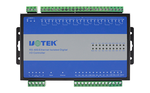 UT-56808 RS-485/以太網(wǎng)隔離數(shù)字I/O控制器