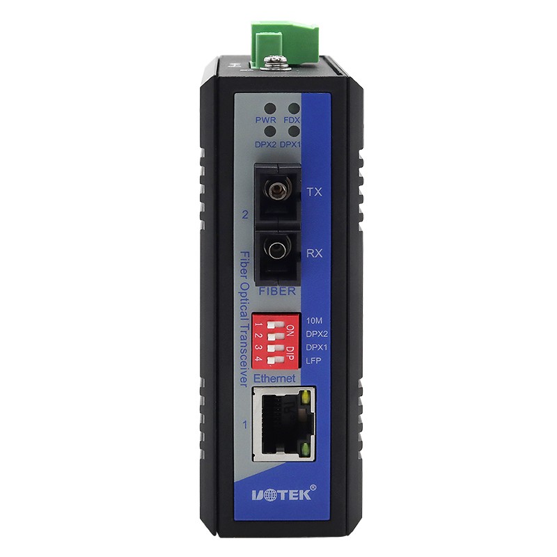 1口百兆網絡光纖收發器