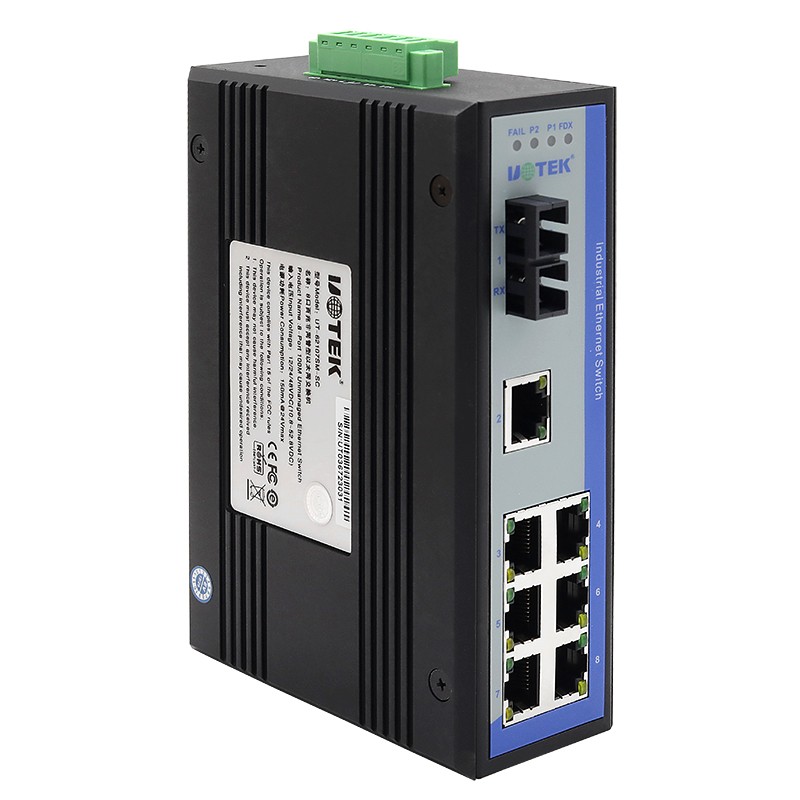 8口百兆非網管型以太網交換機