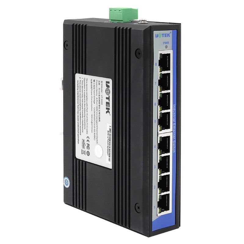 8口百兆非網管型以太網交換機